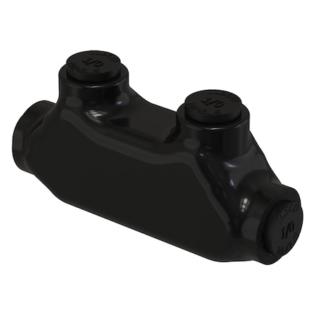 Gardner Bender Conduit Fitting Connector, Painted, Black GBPBT-1/0